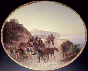 De gevangenneming van Guido Edmondo, ca.1864